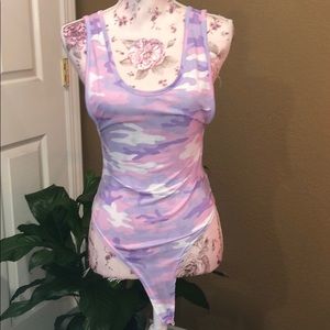 Pastel Camo Bodysuit